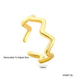 5.5mm Light Luxury Golden Adjustable Ring ¨C Moderate Width with Premium Finish, Unique & Non-Common Design