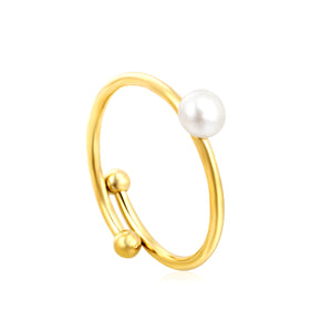 5mm Freshwater Pearl Adjustable Ring
