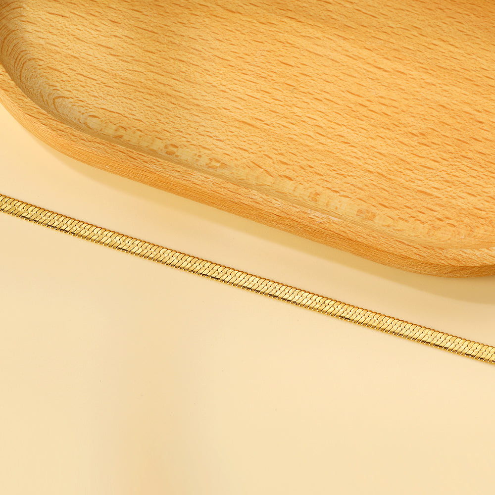 Razor Shatter Bracelet 18+3cm Golden asonjewelry