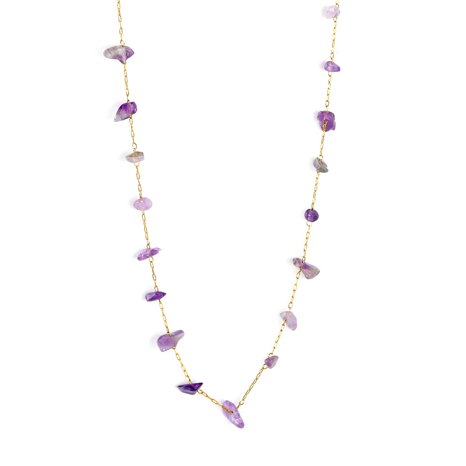White turquoise/amethyst/pink stone/sky blue stone/turquoise/mixed color stone accessories 0.3 cross elongated chain *40+5cm+6mm round tail plate necklace gold color asonjewelry