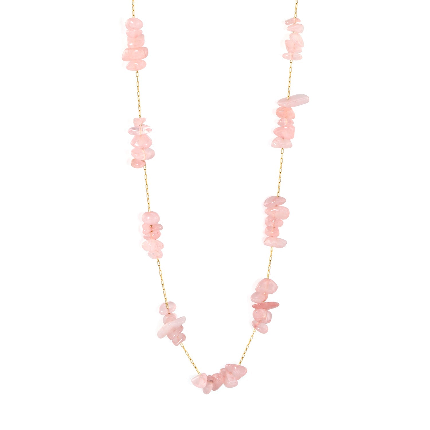 White/blue turquoise/purple/pink crystal/mixed color accessories 0.3 elongated chain *40+5cm+6mm round plate necklace gold color asonjewelry