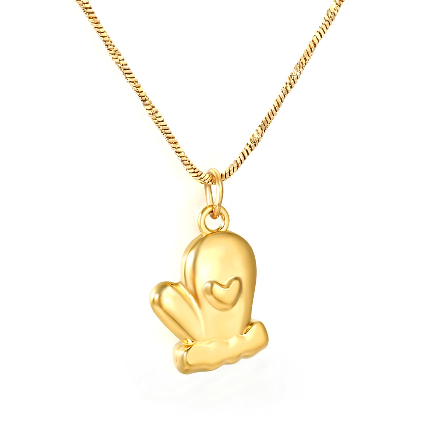 11.3*14mm Glove 0.9 Twisted Square Snake Chain 45+5cm + 6mm Round Tail Tag asonjewelry