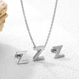 Steel/Gold Cut Letters Set without Diamonds A-Z