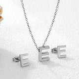 Steel/Gold Cut Letters Set without Diamonds A-Z