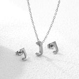 Steel/Gold Cut Letters Set without Diamonds A-Z