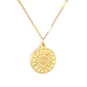 0.4mm Side-Mounted Polished Beads Necklace 40+5cm+Tail Tag Gold Pendant Clasp Oval Clasp