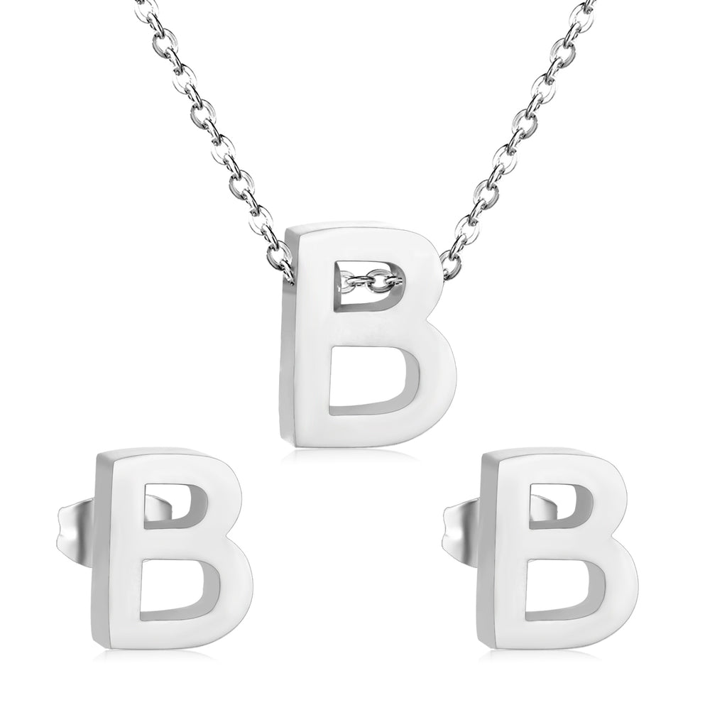 Steel/Gold Cut Letters Set without Diamonds A-Z