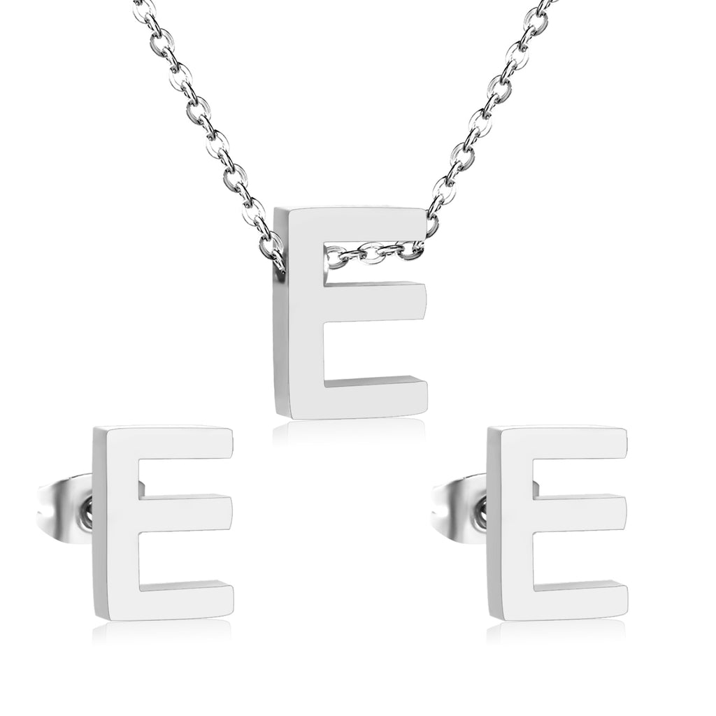 Steel/Gold Cut Letters Set without Diamonds A-Z