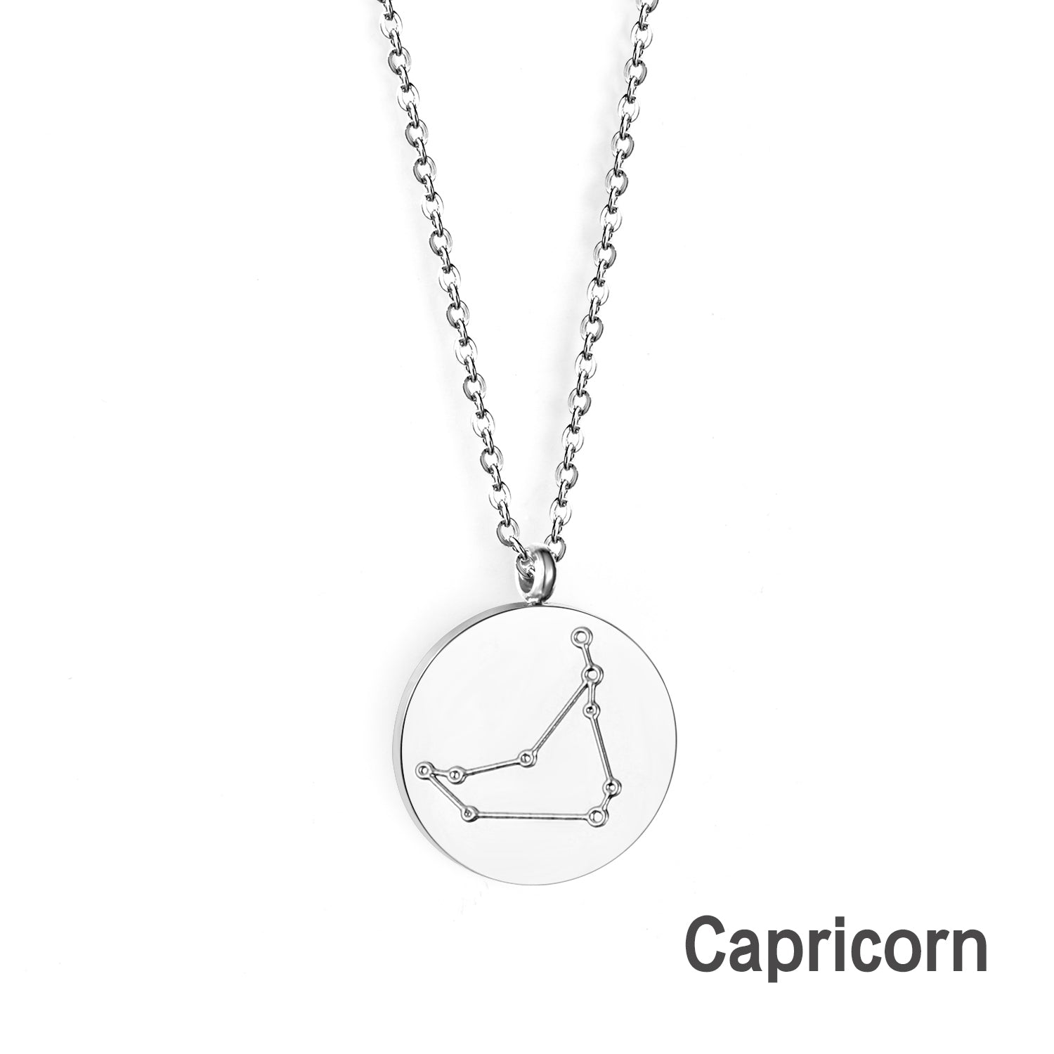 12 Zodiac Signs Virgo & Aquarius & Pisces & Gemini & Scorpio & Libra & Aries & Taurus & Cancer & Capricorn & Leo & Sagittarius Pendant Necklace asonjewelry