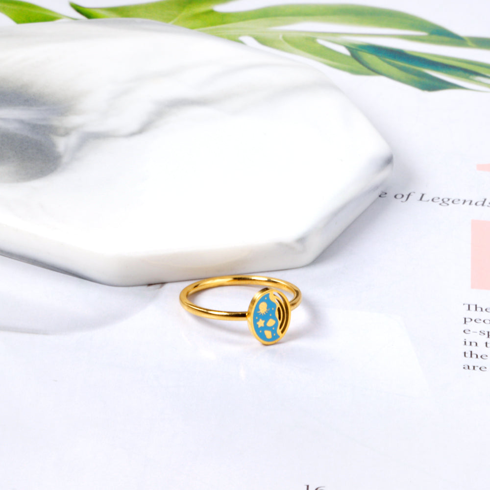 Explosive cartoon children's rings fun anti-pressure jewelry cute jewelry rings asonjewelry