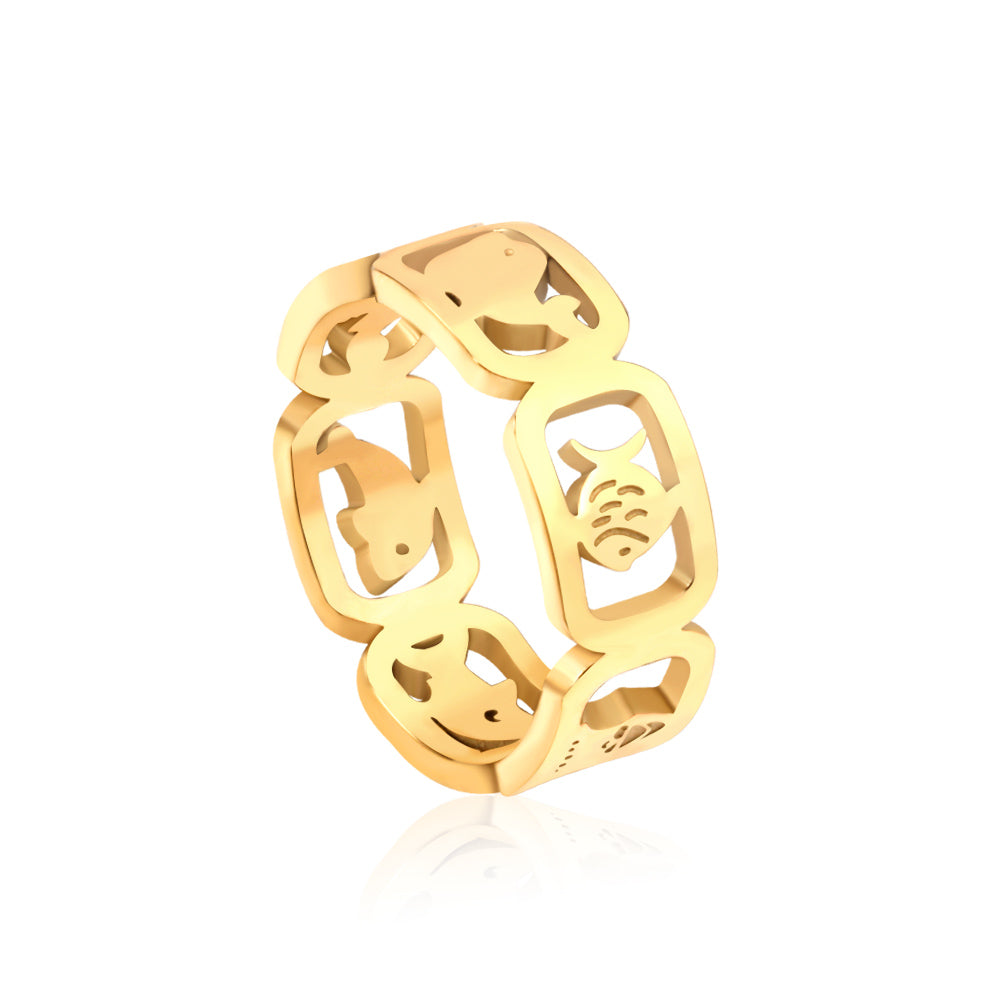 Wholesale Hundreds of temperament rings without color fading asonjewelry