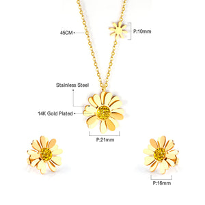 Conjunto Zouzou dorado