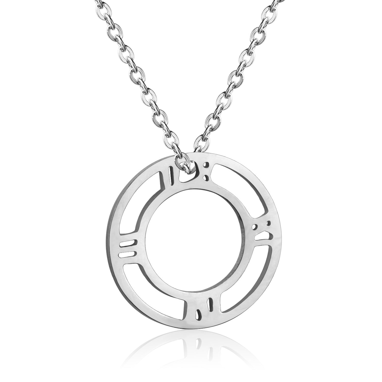 Gold color pendant necklace asonjewelry