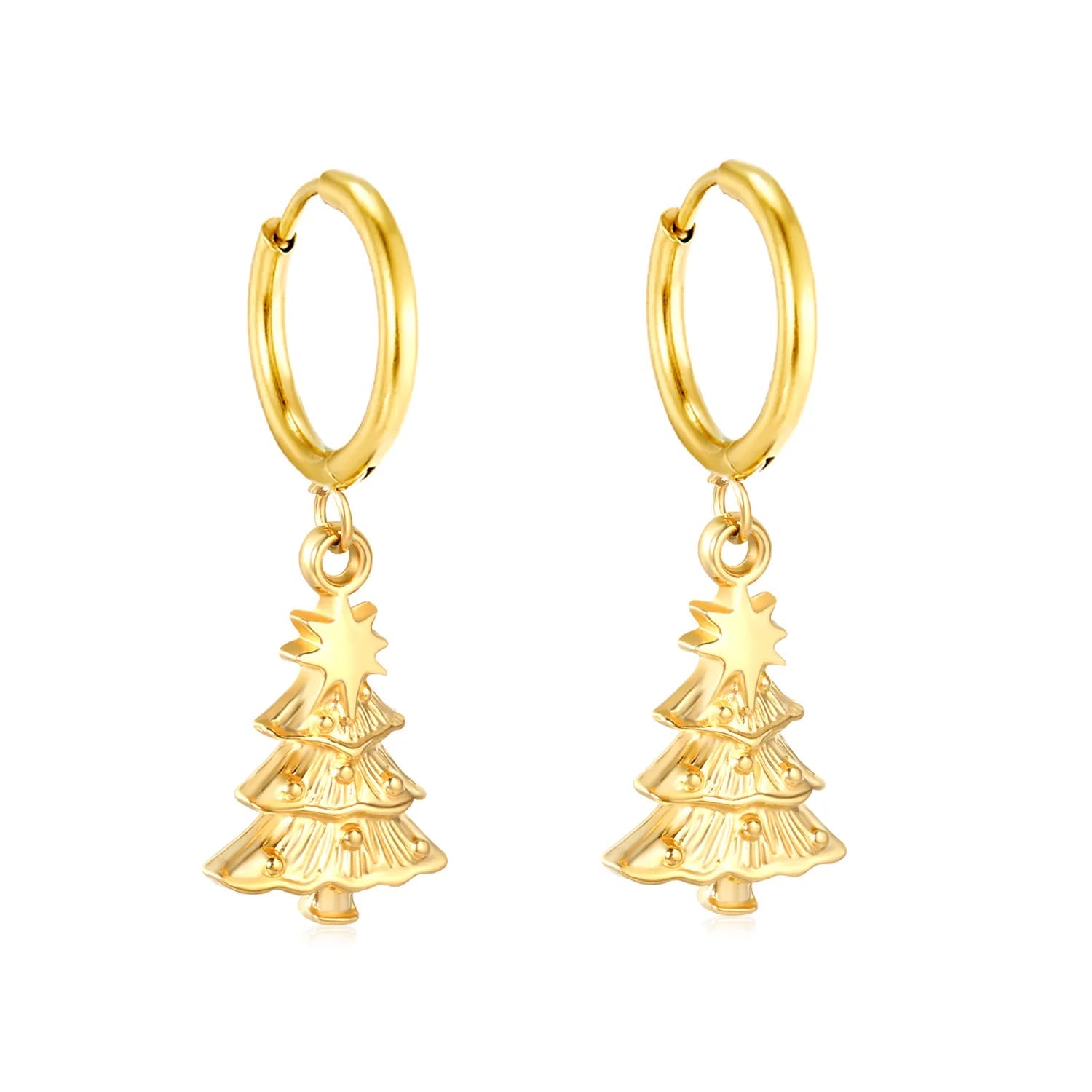 2.0*12mm Earrings Hooks 13.2*18mm Christmas Tree Accessories asonjewelry