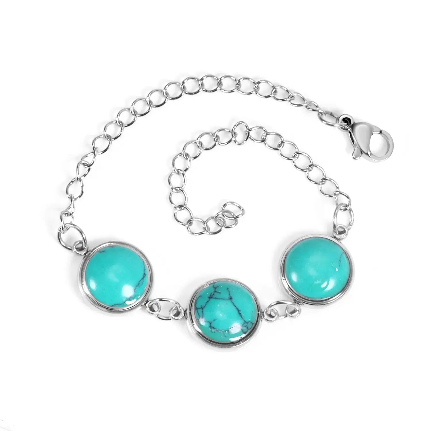 Green red rineston zircon chain bracelet charms stainless steel bracelet & bangle gold vacuum bracelets pulseras asonjewelry