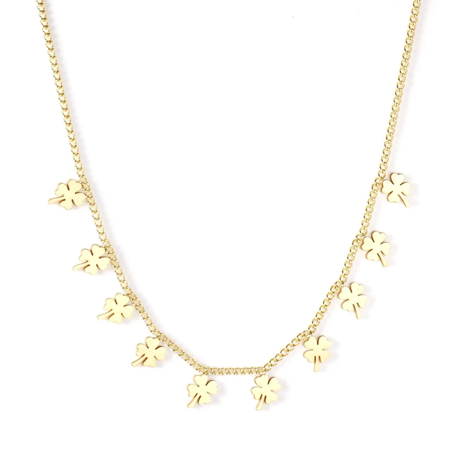 Bohemia Star Collier Elegant Stainless Steel Jewelry Flash Women's Chains Necklaces Office Lady Collars asonjewelry
