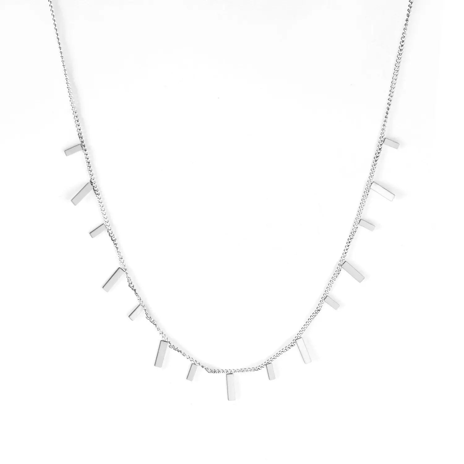 Bohemia Star Collier Elegant Stainless Steel Jewelry Flash Women's Chains Necklaces Office Lady Collars asonjewelry