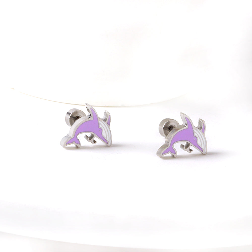 Aretes en espiral de tiburón de acero inoxidable
