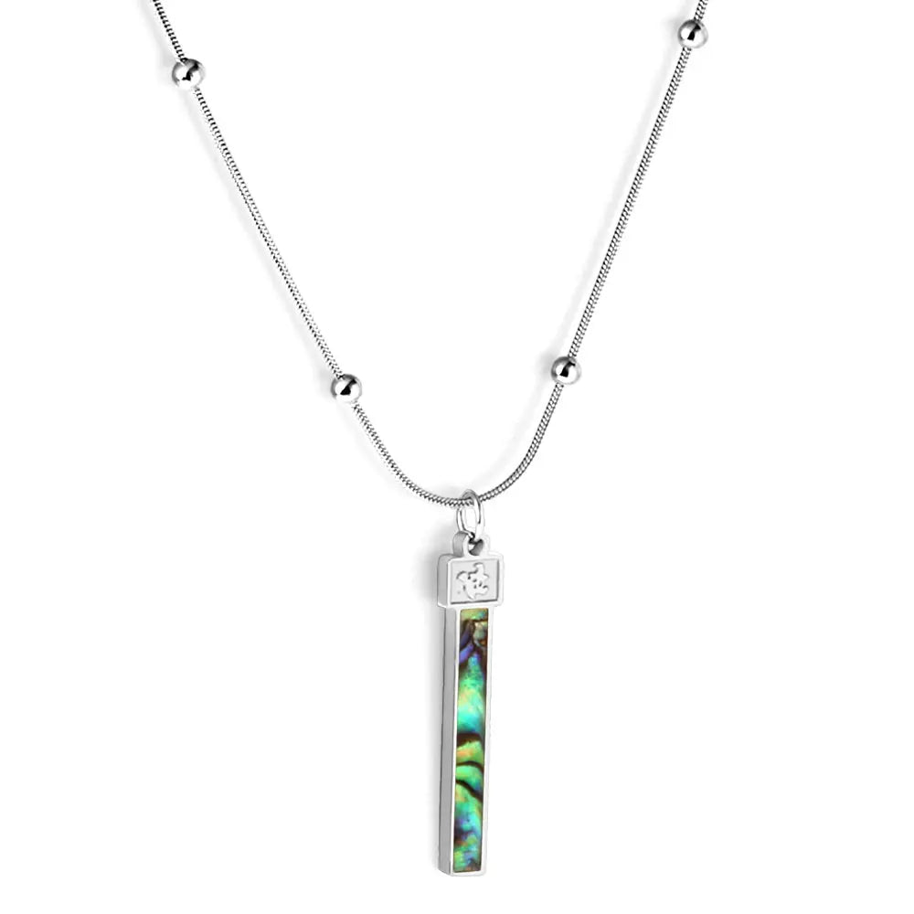 Halloween New Long Colorful Shell Accessory Necklace asonjewelry