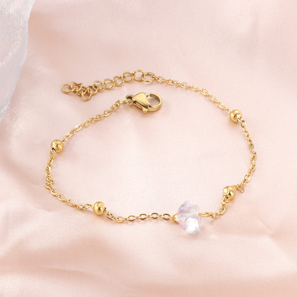 New Shaped and Mixed-Color Zirconia Bracelet For Women(Color Random Deliver)