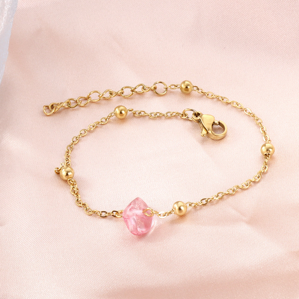 New Shaped and Mixed-Color Zirconia Bracelet For Women(Color Random Deliver)