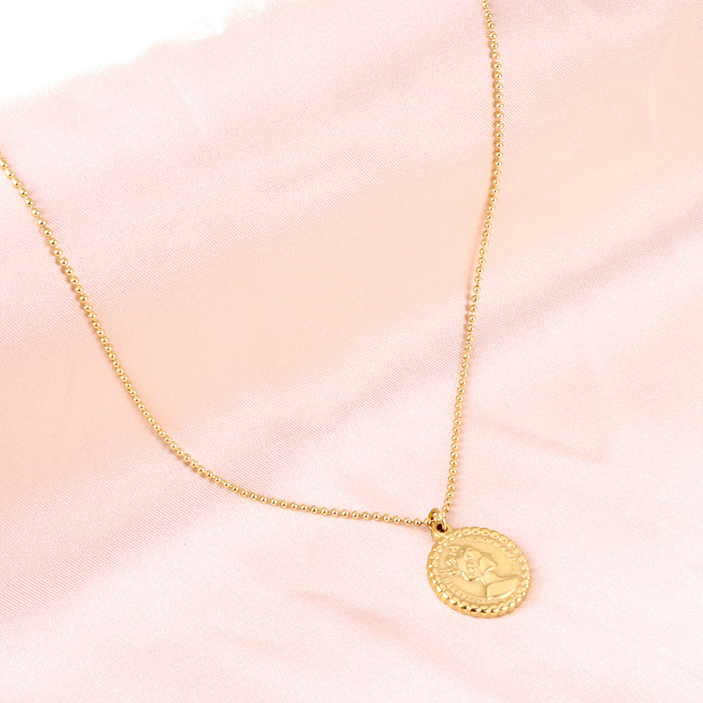 2023 New Fashion Portrait Pendant Necklace asonjewelry