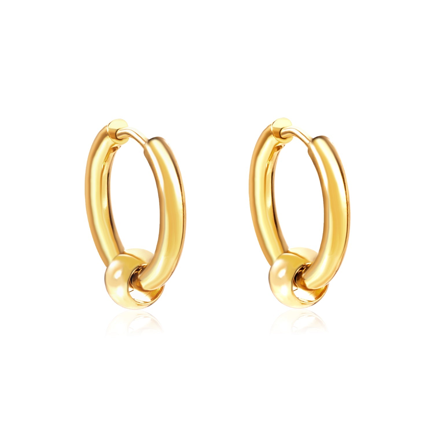 The latest models of gold earrings fall sense asonjewelry