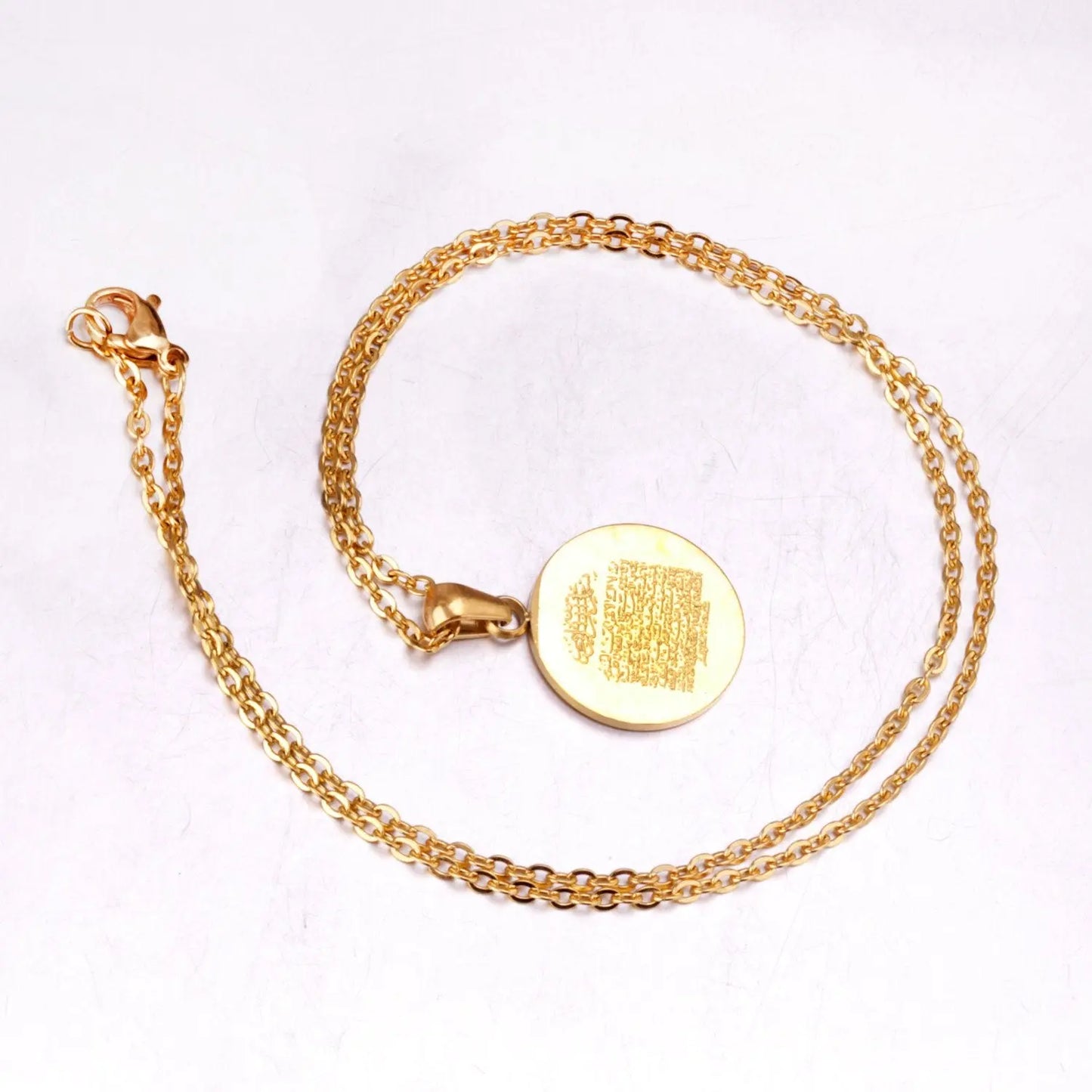 Religion Style Pendant Necklace For Men Women Jewelry Stainless Steel Necklaces Collars Collier Accoessries mujer asonjewelry