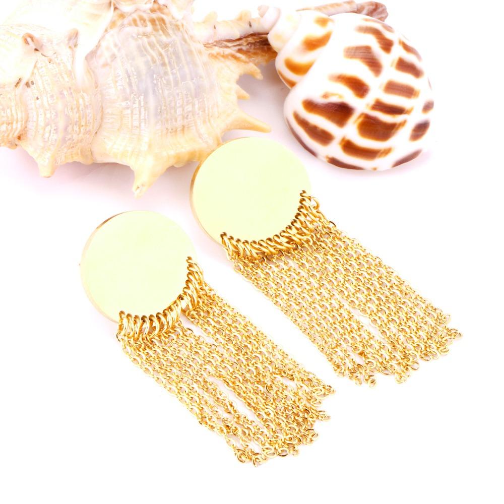 Coréen gland cercle boucles d'oreilles goutte et pendantes ensemble pour femmes 2020 bijoux de mode Pendientes Aretes boucles d'oreilles Brincos