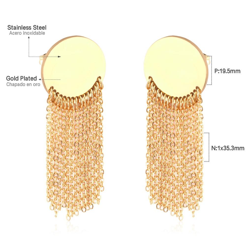 Coréen gland cercle boucles d'oreilles goutte et pendantes ensemble pour femmes 2020 bijoux de mode Pendientes Aretes boucles d'oreilles Brincos