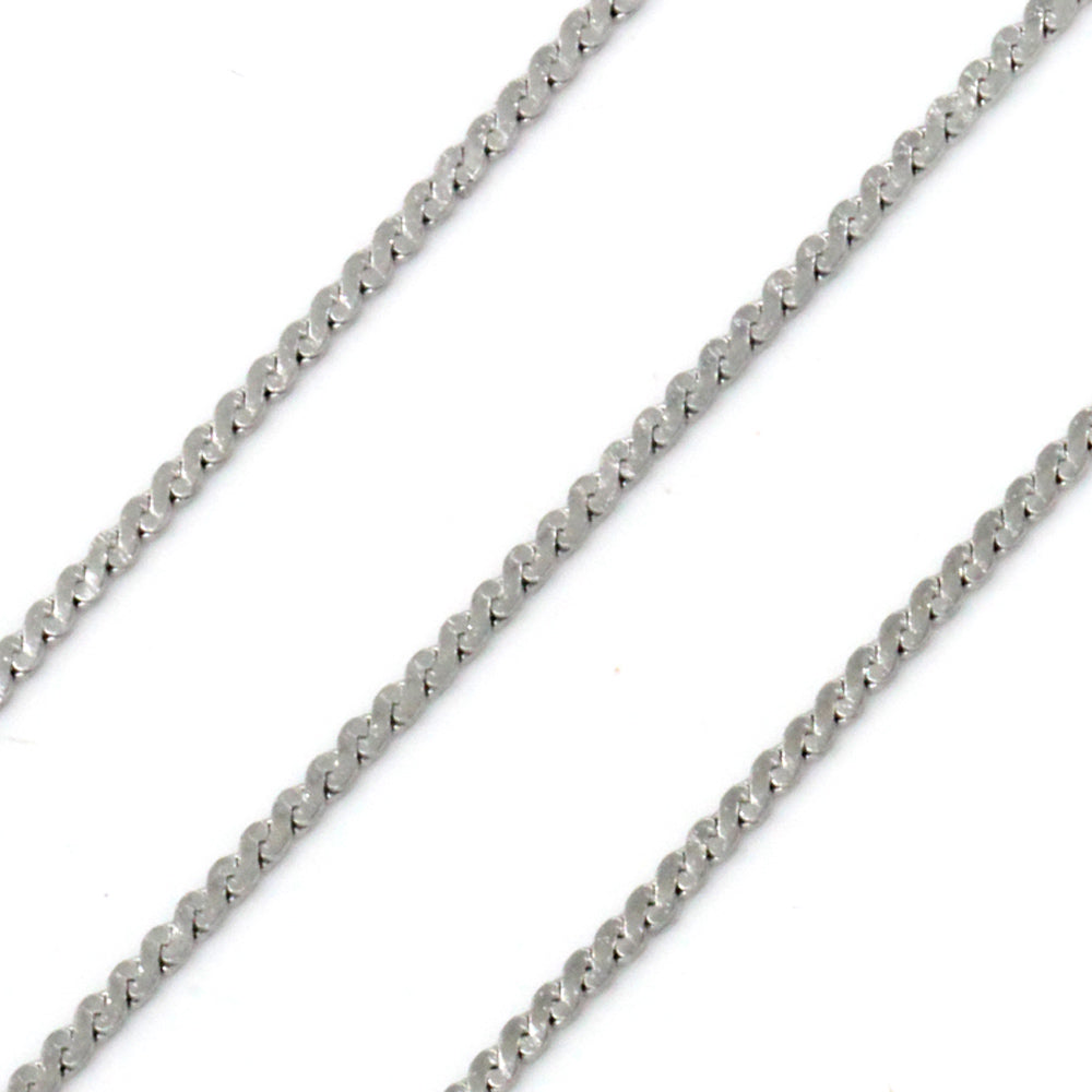 ASON 10pcs / 2mm*45cm 50cm 55cm 60cm S-Shape Stainless Steel Chains asonjewelry