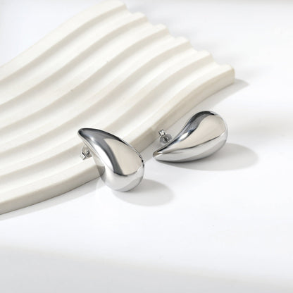 Spring 2024 20mm~30mm Drop Oval Earrings asonjewelry