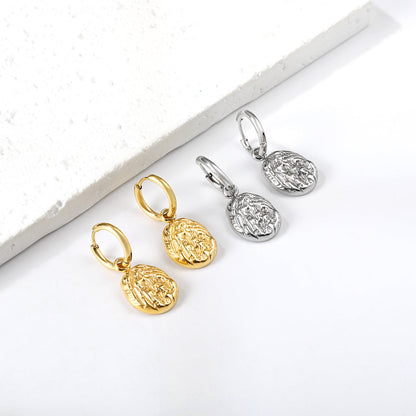 2x12.7mm circle with shaped earrings asonjewelry