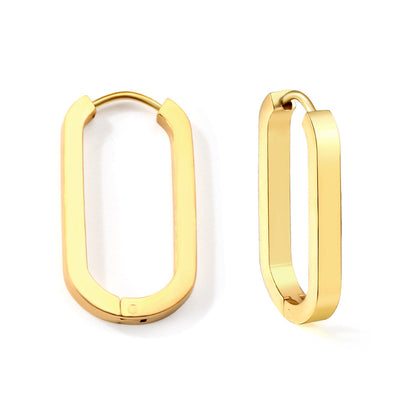 Oval ear buckle 2.8*14*25.7mm asonjewelry