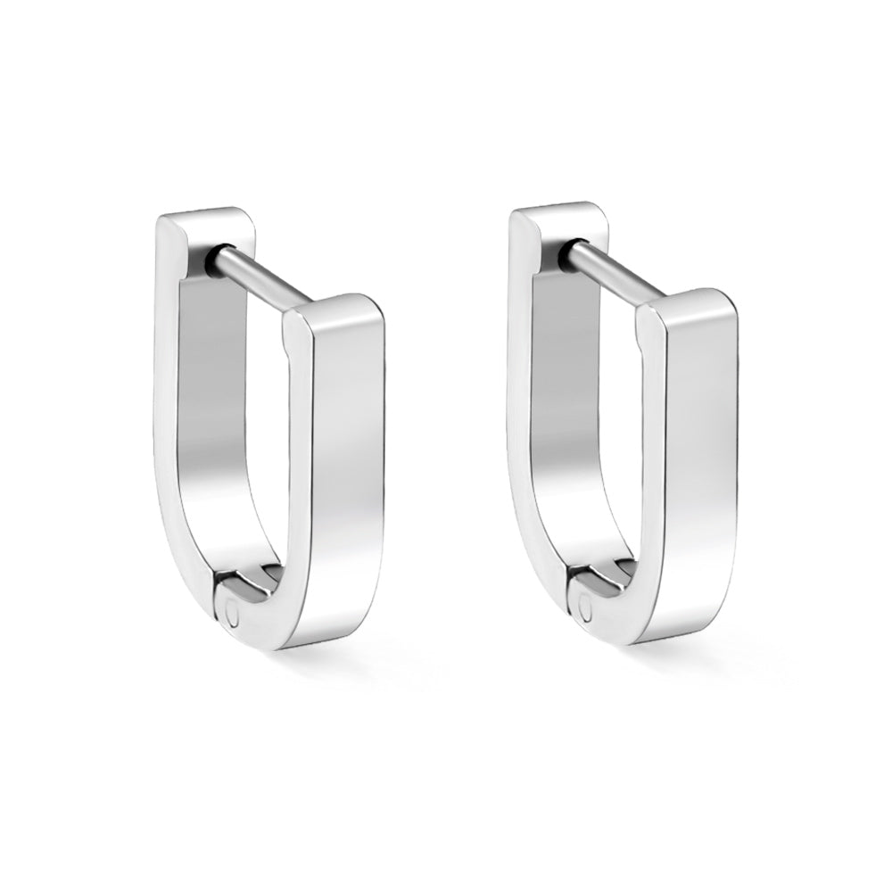 U-shaped ear buckle 2.8*12.6*14mm asonjewelry