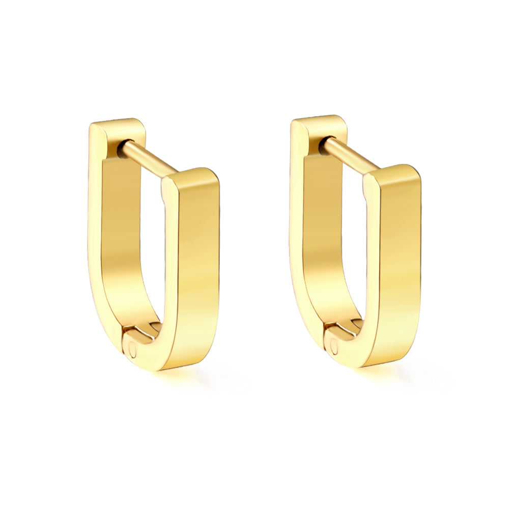 U-shaped ear buckle 2.8*12.6*14mm asonjewelry