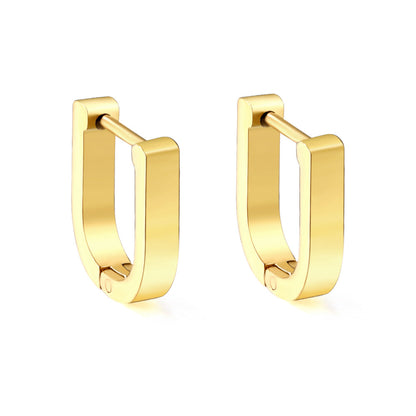 U-shaped ear buckle 2.8*12.6*14mm asonjewelry