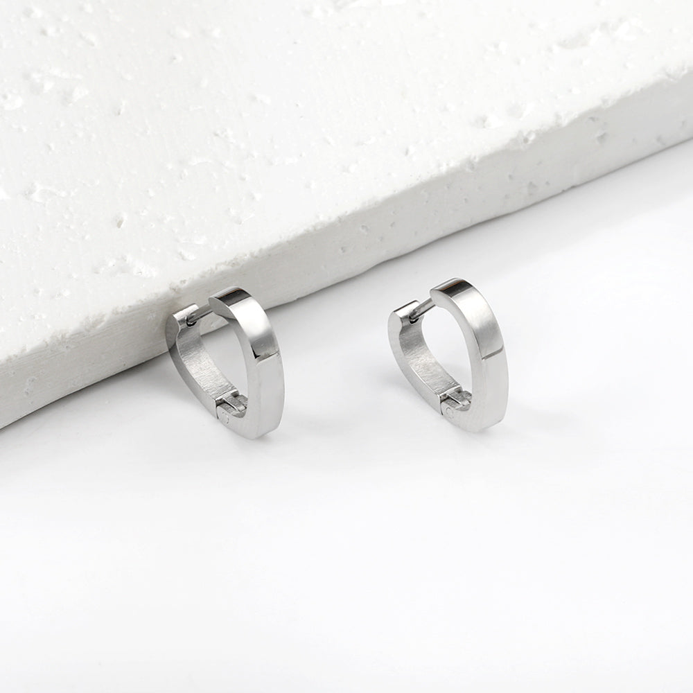 Heart-shaped earrings 2.8*15.4*13.8mm asonjewelry