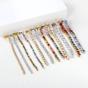 2mm/3mm/4mm round white diamonds/mixed color diamonds 5.5cm