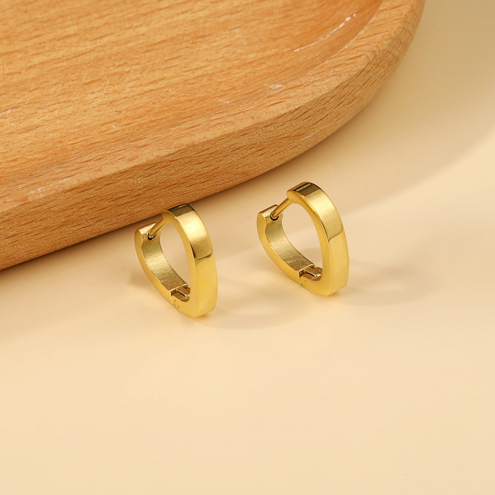 Heart-shaped earrings 2.8*15.4*13.8mm asonjewelry