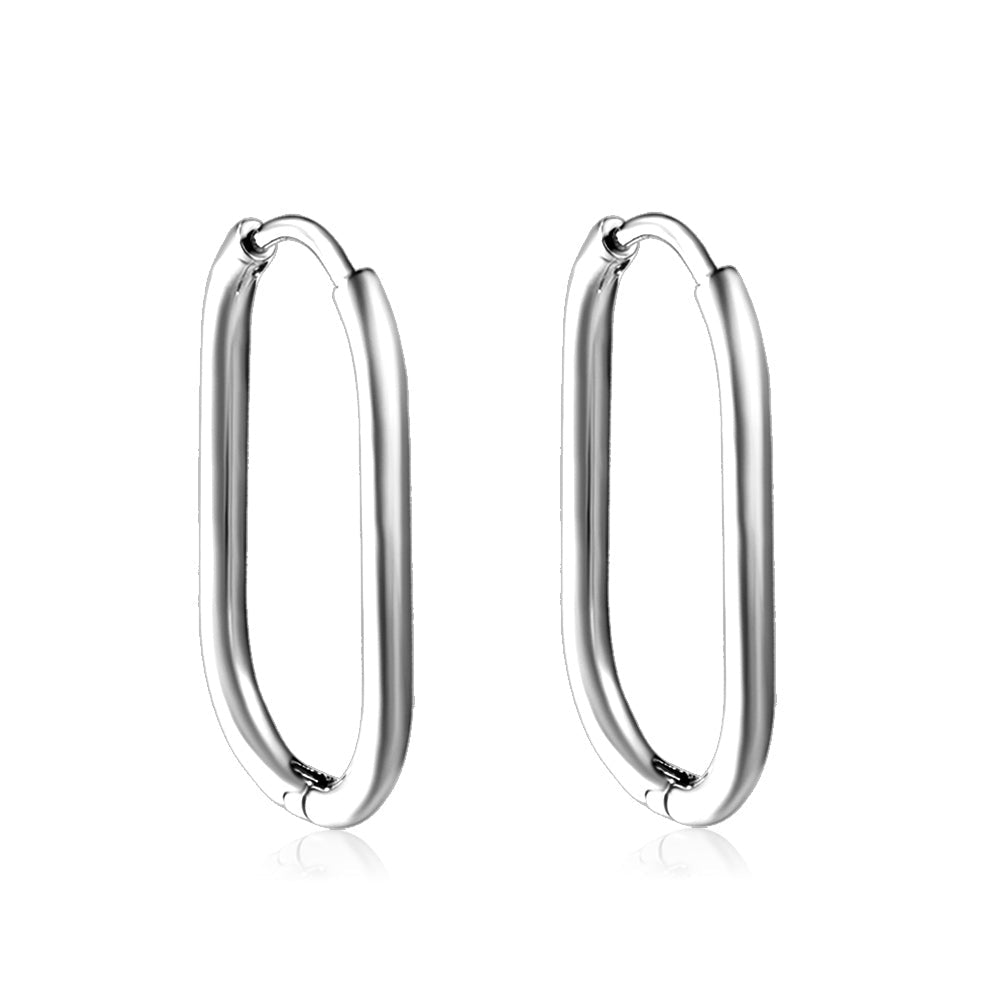 Wholesale U-shaped minimalist earrings for everyday wear asonjewelry
