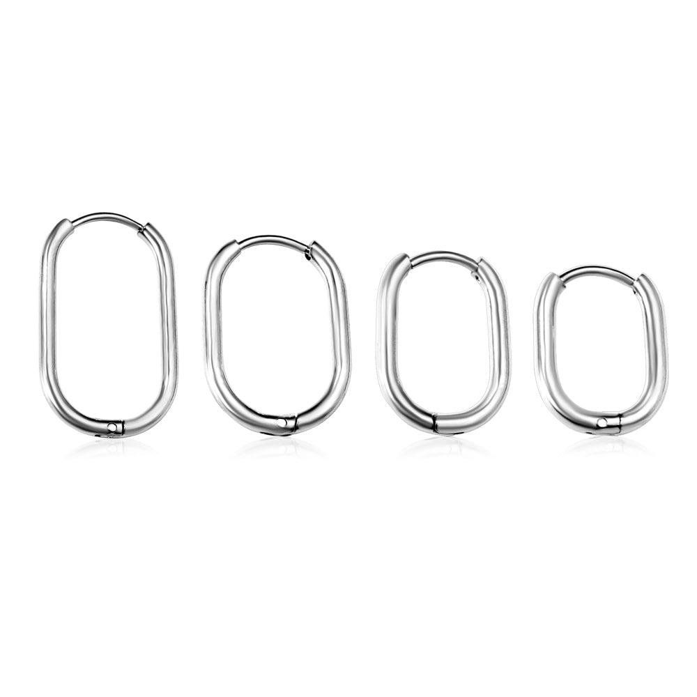 Wholesale U-shaped minimalist earrings for everyday wear asonjewelry