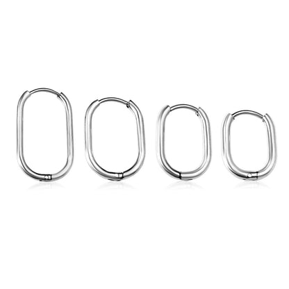 Wholesale U-shaped minimalist earrings for everyday wear asonjewelry