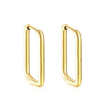 Rectangular ear buckle