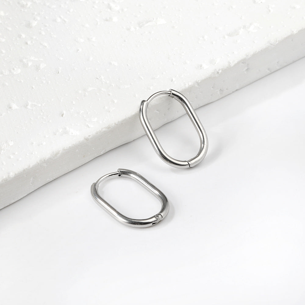 Wholesale U-shaped minimalist earrings for everyday wear asonjewelry