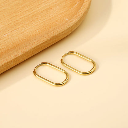 Wholesale U-shaped minimalist earrings for everyday wear asonjewelry