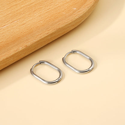 Wholesale U-shaped minimalist earrings for everyday wear asonjewelry