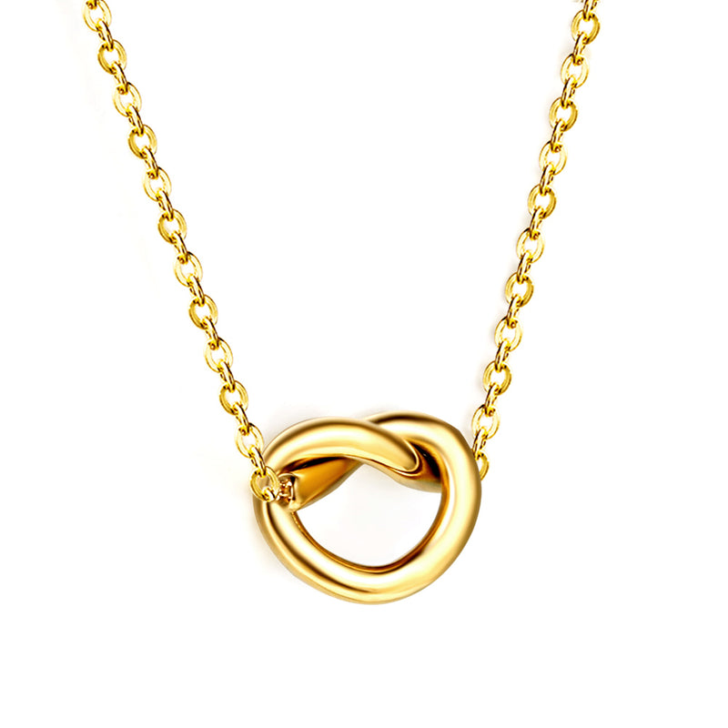 2024 New Year Rope Clasp Pendant Necklace 40+6cm