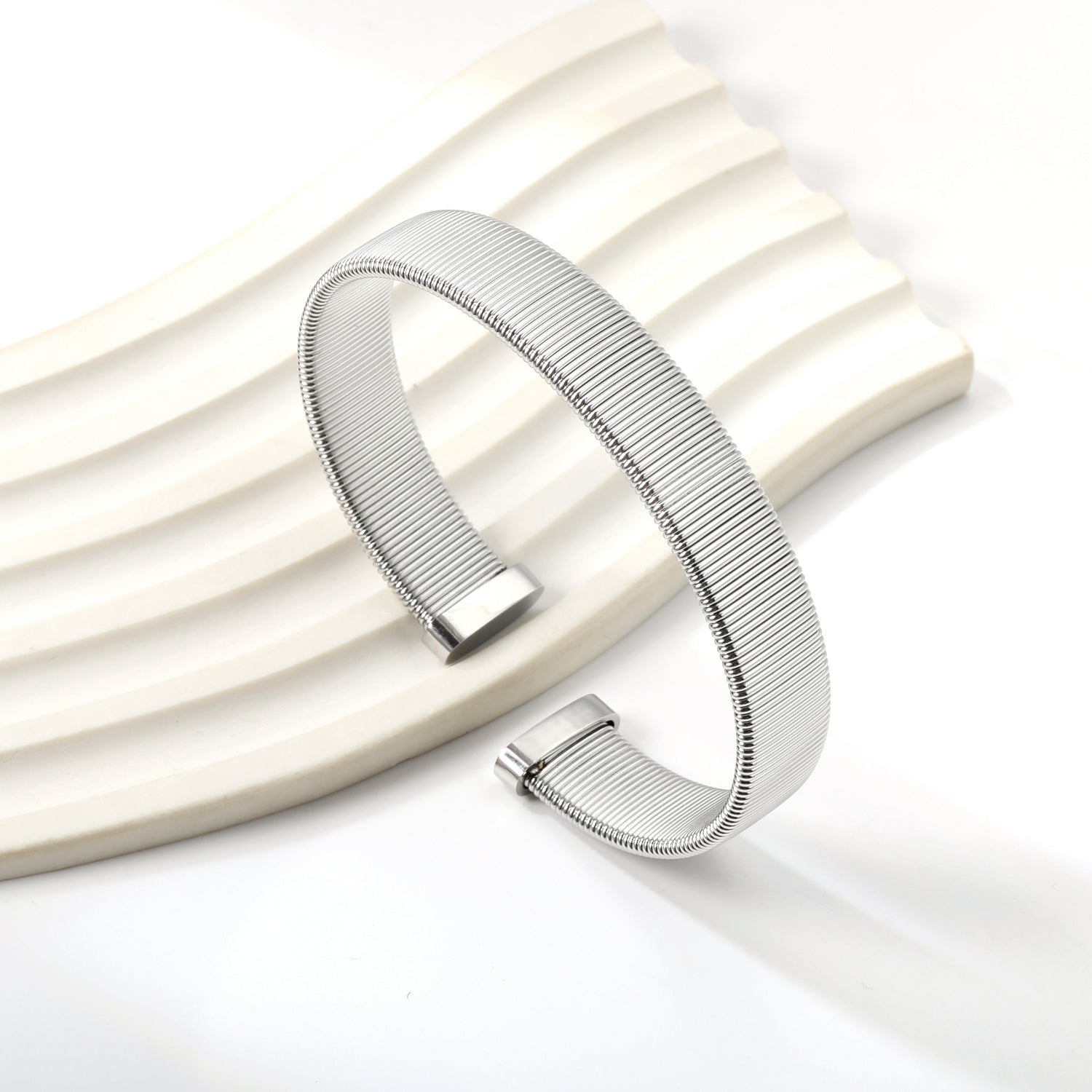 Golden Hard Bracelet 11.8*63mm asonjewelry