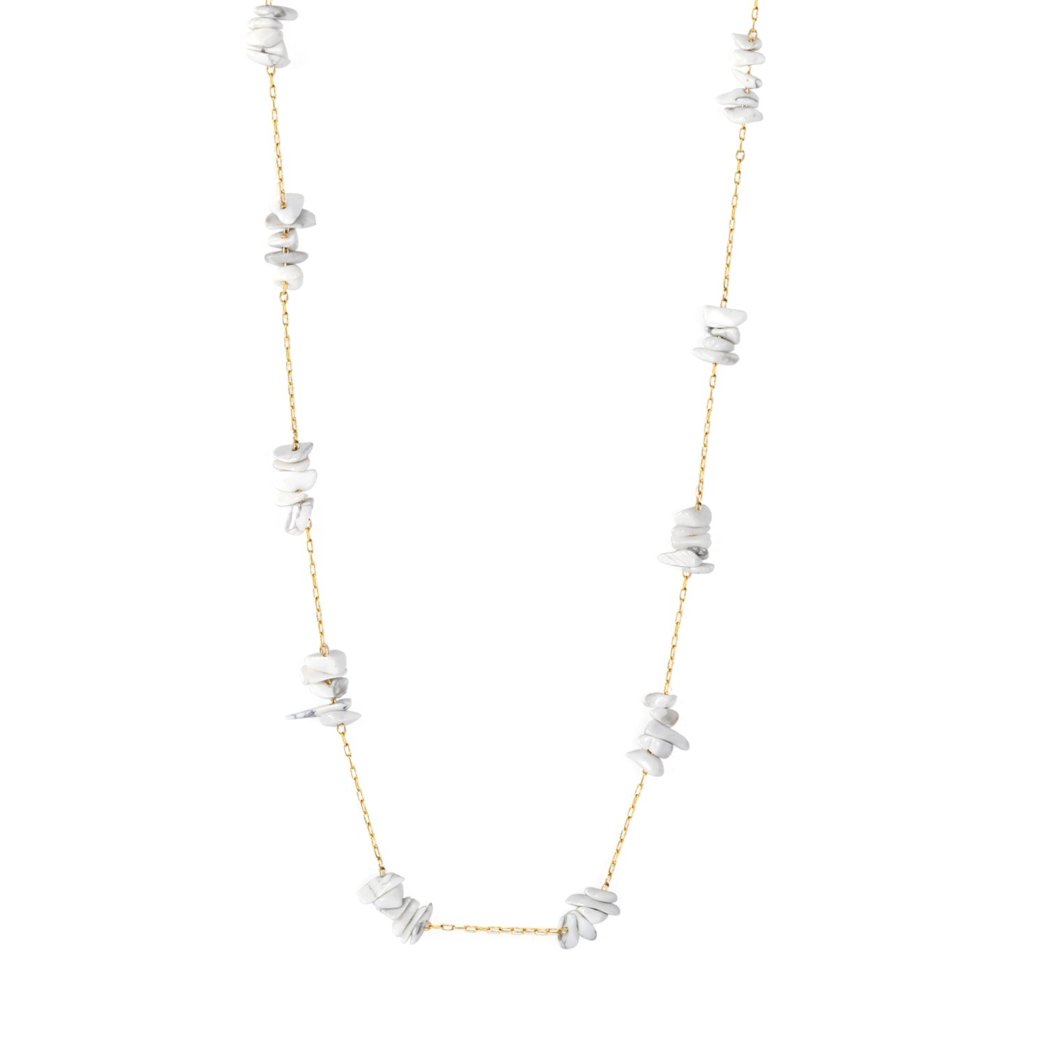 White/blue turquoise/purple/pink crystal/mixed color accessories 0.3 elongated chain *40+5cm+6mm round plate necklace gold color asonjewelry